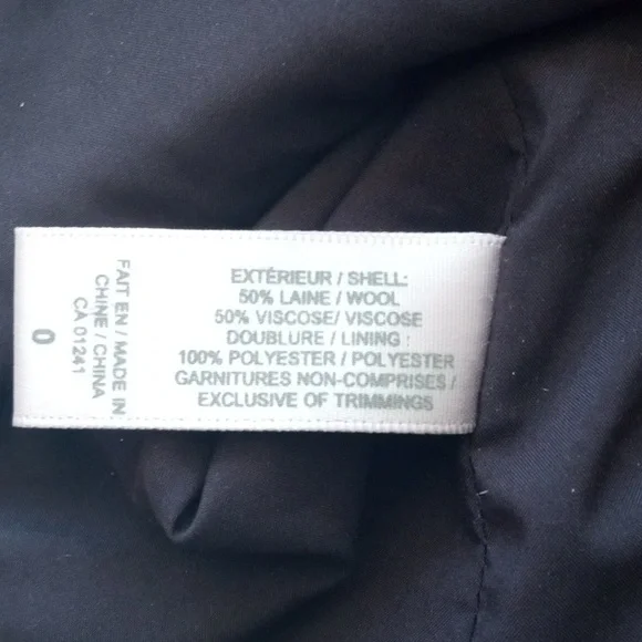 💫 Contemporaine By Simons Chic Gray A-Line Women's Woolen Blend Pencil Skirt - Picture 12 of 13